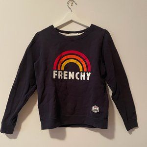 Navy blue frenchy sweater